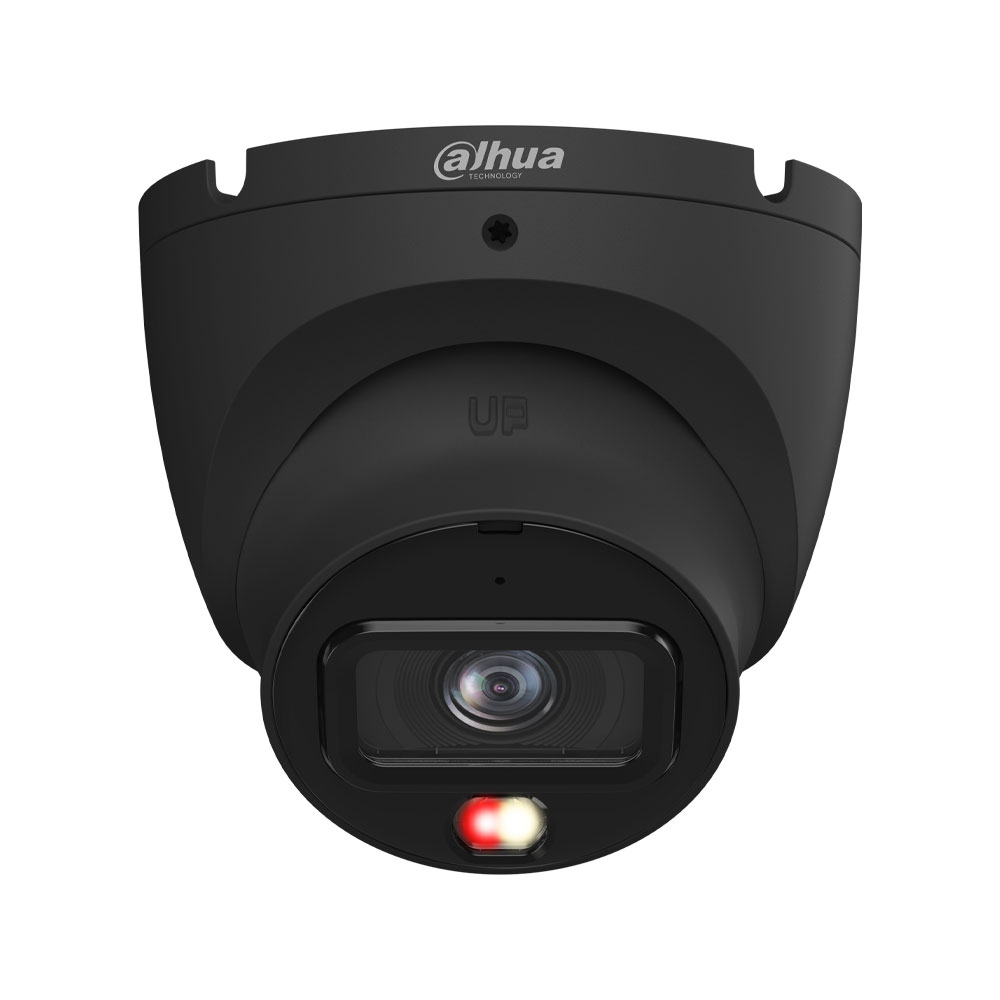 Dahua 6MP Smart Dual Light domecamera – zwart